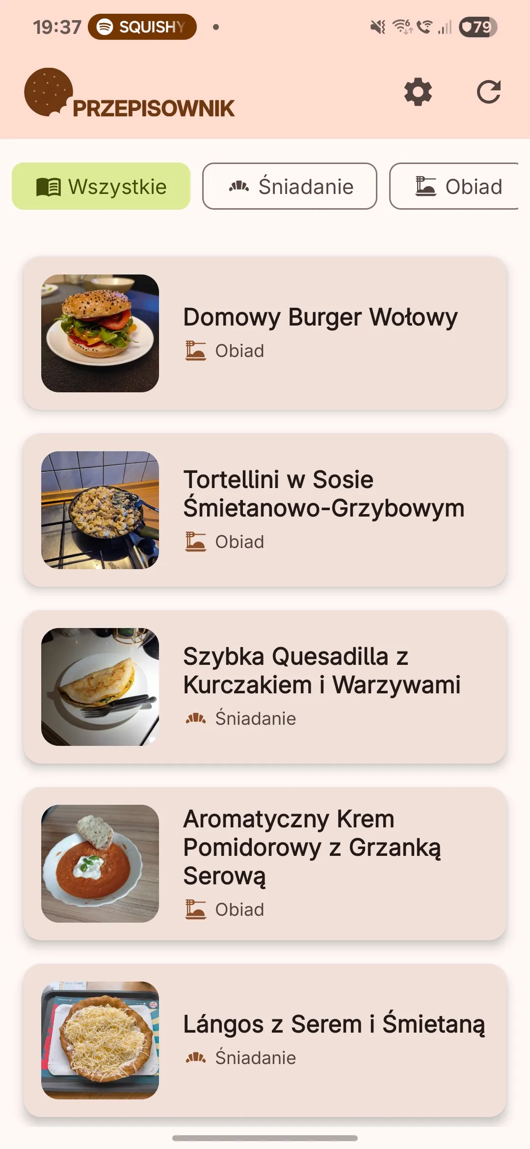 Przepisownik screenshot